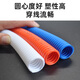 Kezitu thickened orange-red plastic corrugated pipe PVC waterproof flame-retardant threaded pipe threading hose wire and cable protective cover thickened orange-red 16mm/roll 50 meters