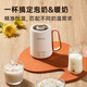 LOCK&LOCK Hot Milk Artifact Hot Milk Cup Mini Health Pot Health Cup Heating Cup Electric Hot Water Cup Portable Kettle Electric Kettle Travel Electric Boil Cup Boil Cup Electric Stew Cup Ceramic Coating - 0.35L
