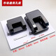 Sanyi File SANISY Double-hole punching positioning ruler binding machine loose-leaf heavy-duty punching machine 40 pages small round hole ring hole porous financial certificate a4 file paper stapling hole punching machine 20 pieces blue and black mixed hair #9738 [latch type]