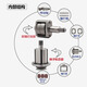 
Kezhi Touaregyan 1/2 pneumatic small wind cannon essence-Kongyan 3821 tire large torque East Island 5013 wind-move wrench maintenance small Seiko 3892 single 920 torque