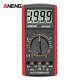 ANENG数字万用表高精度数显表DT9205A全自动多功能电工电压电流表 红色