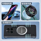 Newly applicable realme GT5pro mobile phone case new graphene heat dissipation ultra-thin frameless protective case RMX3888 half-pack anti-fall men's simple car magnetic suction case quiet night black [graphene heat dissipation + magnetic suction without frame] realme GT5 Pro