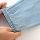 Snoopy (Snoopy) Ropa para niños niños y niñas Jeans Mosquitos repelentes pantalones adolescentes Biros de color azul oscuro Azul Azul 120 120