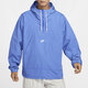 Nike (Nike) Sweinshirt Chaqueta para hombres Summer Nuevo fitness Sportswear con capucha a prueba de viento semi-zipper top fn3893-480 2xl
