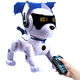 
Children's Wangwang team intelligent sensing dancing robot voice control remote control programming stunt robot dog boy toy dog ​​A116-B new robot dog button control white