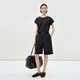 
LESS [Same Model in Shopping Mall/Xun Series] 2025 Summer New Full Wool S S
