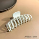 
Large headdress keel clip fashion ladies versatile hair clip shark clip bath hair accessories amber