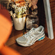 亚瑟士（asics）JulianaSalazarxAsicsGel-Kayano14联名休闲鞋1203A572-300 灰/蓝(1203A572-300) 37 US4.5 23CM