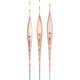 
He Jiagong Chihai Golden Eye Reed Black Pit Competition Mixed Shallow Water Flat Thin Tail Thick Tail Thick Tail Fishing Crane Carp Float Label L-1105 Comprehensive Float (Small Tail) No. 1