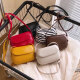 Korean retro saddle bag summer new one-shoulder crossbody bag fashionable simple and versatile women's mobile phone bag dark brown