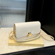 MEDYST fashionable women's bag fashionable clutch bag spring new trendy casual simple temperament one-shoulder crossbody bag black