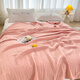 Ruyi (RUYI) six-layer gauze towel quilt, pure cotton, adult pure cotton, children's baby gauze cover blanket, sofa blanket, air conditioning quilt, pink 150*200cm