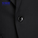 Mushilang Men's Suit Suit Business Workplace Slim Suit Formal Groom Groomsman Wedding Banquet Dress Two-piece Men's Suit