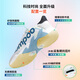 Kumpoo Nuevo estilo de zapatos de bádminton Yufeng G76, anti-deslizamiento, resistente al desgaste, torsional, absorbente de choque, ligeros y transpirables, zapatos deportivos profesionales, blanco, gris y verde 40