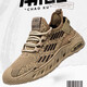 Changxiang Huili Schuhe Herrenschuhe Sommer Neue vielseitig atmungsbezogene lässige Fliegende Mesh Sneakers Herrenleichter Nicht-Schlupf-Laufschuhe FH-9225 Brown 40
