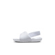 Nike Kobe infant and child cushioning sandals for boys and girls, comfortable to grip NIKE KOBE KAWA IF2876 100 white/white 23.5
