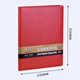 
Bailiven A4 magnetic contract folder office black and red leather folder contract signing instrument contract magnetic button type file folder BL3884 1 [magnetic contract folder] red