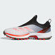 Adidas Golfschuhe für Männer Adizero ZG Sportkomfort, Nicht-Schlupf- und Wasserspritzer Boa 2025 Neue Style Spikes IH9896 Weiß/Bright Red/Black 40 (UK7)