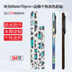 赫致适用华为mate70pro+边框膜新款mate70手机四周侧边改色彩膜mate60pro磨砂透明50epro防刮个性定制m 【LX-A3883】2套边框膜彩贴 华为 Mate 70 Pro+