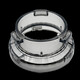 Anillo de polvo rico de platino breville 54 mm anillo de polvo anti-moscada acrílico 878/880 mango de molinillo de frijoles taza de polvo acrílico anillo de polvo rico de platino * 1