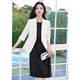 Troman early autumn white suit jacket women's thin high-end professional wear women's temperament commuting OL workplace suit