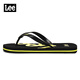 LEE FLIP FLOPS Zapatos para hombres para el verano Nuevas zapatillas deportivas transpirables para hombres Sandalias de playa anti-Slip Beach Men Black 41 (255 mm)