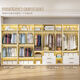 Shenglang Stahlgarderobe Schrank Schlafzimmer Miethaus einfache Garderobe Schiebetür Ganzes Haus Custom Garderobe Moderne einfache Y719