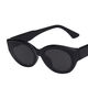 Jennies gleiche Sonnenbrille für Frauen Outdoor -Fotografie Sonnenbrille Sonnenbrille Retro Heiße Mädchen Katze Augen zeigen kleine Brillen europäische und amerikanische Katzenaugen Sonnenbrille [1]
