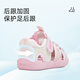 Tylanis Chaussures pour enfants pour l'été Nouvelles chaussures pour les tout-petits pour les filles à séchage rapide Chaussures fonctionnelles respirantes pour les sandales de pataugeoires non glissantes pour garçons blanc / rose 22 longueur intérieure 14,5 Convient pour la longueur du pied 13,8-14,2
