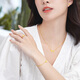 Luk Fu -Schmuck, Fußgoldgoldohrringe Fußgold goldene Ohrringe, preislich ca. 0,97 g - mit Silikonohrstöpsel