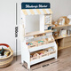 Burjuman Supermarkt Bargeldsimulation Spielzeug Kindergeschäft Concierge Holzküche Obst Cher Kindergarten Puppe Home YLB Convenience Car