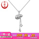 Yuan Shengfu's new PT950 boutique fashion gourd pendant platinum pendant atmospheric platinum necklace pendant for women 2.08g