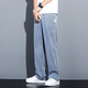 Knoten Sport Jeans Männer Sommerhosen Männer angespannt lose geradlinige Casualhosen Männer 1048 Blau (Sommer) Dünner XL (Empfohlen 135-155jin [Jin gleich 0,5 kg]))
