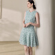 ROEYSHOUSE FRANCES DE LA INDUSTRIA PUNDA DE LA INDUSTRIA PESADA Vestido sin mangas 2025 Summer NUEVO estilo Falda de pez verde claro 12027 Verde claro S