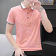 Seven Wolves summer short-sleeved T-shirt men's printed pure cotton lapel POLO shirt thin T-shirt top men 677 white XL [121-140Jin [Jin equals 0.5 kg]]
