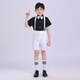 布恋猫儿童合唱服4-13岁演出服新款花童白纱裙小女孩主持人团体服 男款香槟色五件套 160 cm