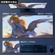 Die Legende von YoUmi Paselda Kingdom Maus-Pad ist extra groß verdickte männliche und Mädchen Keyboard Pad Games Animation Custom Esports Tischpolster Platte Village CY-6194 Dicked Lock Edge 570x330mmmm