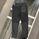 
Nike (NIKE) overseas official authentic men's splicing sports and casual breathable closed thin knitted trousers CZ9871-010 CZ9871-010 XL