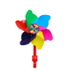 
Toy musical instrument colorful rotating windmill pendant small windmill design colorful rotating windmill other outdoor toy handlebar windmill-red long pole-six-color colorful