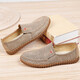 Lujie Tolevas Chaussures Old Pékin Chaussures en tissu de Pékin Légères Luzy Chaussures Summer Beef Beef Tendon Soft Soft Non-Slip Dad Shoes Couleur de chameau (style d'été) 42