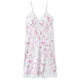 
Langsha pajamas for women in summer new ice and snow silk suspender sexy beautiful back pure and sexy women with chest pad nightgown home clothes AM11965 M