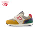 New Balance NB Детская обувь, маленькие средние дети 0-7 лет. Классические сплайсингии, удобные комфортные без скольжения. Повседневная мягкая подошва.