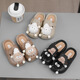 Rongxitu Sommer Kinder Anti-Rutsch weicher Sohle Eva Cartoon Sandalen 728-2 Meter Weiß 30 -35 Ein Box Schuss 30 Paare