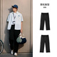 Pantalon décontracté semi-pantalon des hommes de travail hétérose