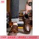 YRC Yierkang en cuir chaussures masculin 2025 Nouvelles chaussures de travail britanniques bas britanniques en cuir authentique en cuir respirant intérieur en cuir en cuir décontracté.