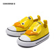 Converse Children's Shoes for Boys and Girls with Velcro Canvas Shoes 2025 Summer New Children's Cute Casual Shoes for Baby Yellow 25 Recommended Foot Length 15.5cm