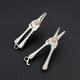 Miaopule Light Luxury Folding Scissors Portable Titanium Alloy Scissors Fishing Scissors Nose Hair Trimmer Men's Small Scissors Mini Portable Titanium Alloy Small Scissors. Upgraded and Enhanced Version