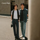 Calvin KleinJeans【复刻90系列】25春夏新款女士ck亚麻直筒牛仔裤47AB718 RBW-牛仔深蓝 28