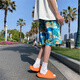Phoenix Ice Silk Cool Feeling Hawaiian Beach Shorts Herren Sommerdünnstil Jugendmodemarke Casual Sport Fünf-Punkte-Hosen 677 Weiß 3xl