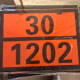 
CLCEY Hazardous Goods Rectangular Sign 2025 New Regulations Hazardous Goods Transport Vehicle Sign Hazardous Chemicals Rectangular Sign Hailan New National Standard 90/3291 (Waste)